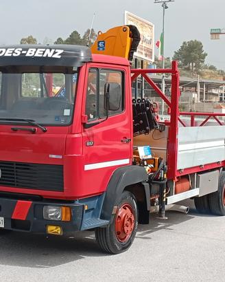 Mercedes Benz cassonato con Gru Effer