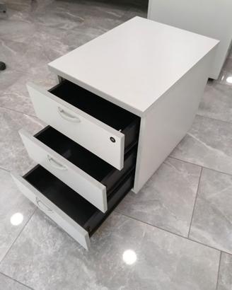 Cassettiera da ufficio con ruote