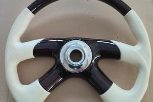 Volante nautico radica più pelle bianca