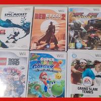 Nintendo Wii - n. 6 videogiochi in blocco 