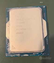 CPU Intel core i3-12100 LGA1700 con Cooler