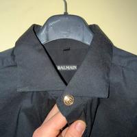Camicia Balmain Nera Nuova L