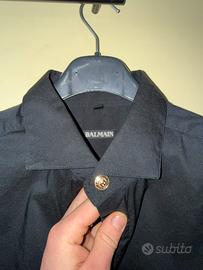 Camicia Balmain Nera Nuova L