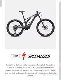 Bicicletta e-bike Turbo Levo Carbon Specialized