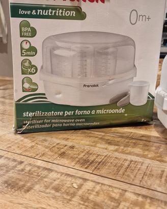 Sterilizzatore biberon e accessori Prenatal 