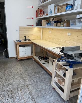 Mensole ripiani in Legno