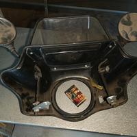 spoiler cupolino sterzo manubrio vespa px olona vi