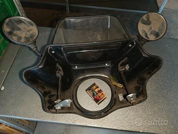 spoiler cupolino sterzo manubrio vespa px olona vi