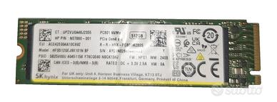 SSD NVMe SK Hynix da 512 Gb 4.0 (PCIe Gen4x4), M.2