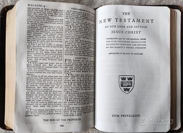 BIBBIA - INGLESE  King James tascabile in PELLE