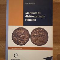Manuale di diritto privato romano, Petrucci, 2022