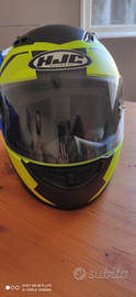 Casco moto integrale HJC CS-15 giallo-nero