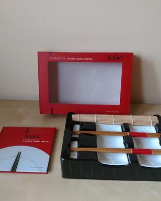 Sushi e altre ricette di sashimi, temaki, tempura