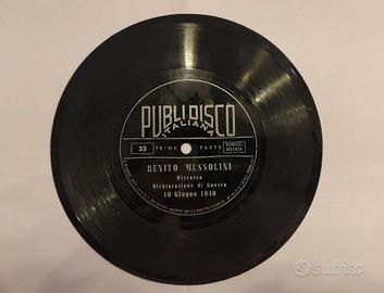 disco storico discorso dichiarazione di guerra