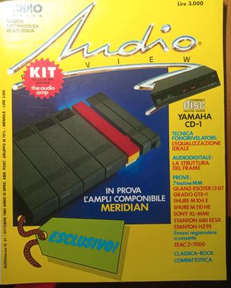 rivista AUDIO REVIEW n° 21 del 1983