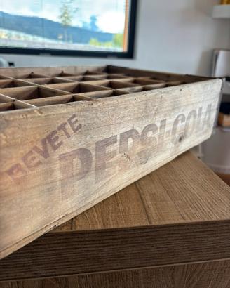 Cassette di legno pepsi cola