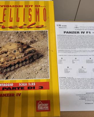 Kit Italeri "Panzer IV F1-F2-G", scala 1:35