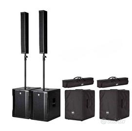 Rcf evox 12 per dj band mattimoni con bag cover
