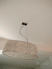 Lampadario moderno cristalli