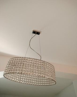 Lampadario moderno cristalli