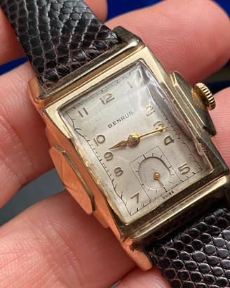 Antico orologio  uomo Benrus vintage