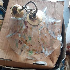Tre Lampadari in Vetro Murano La Murrina