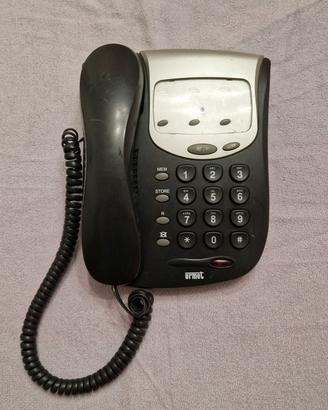 Telefono Fisso Urmet Domo Nero Vintage 