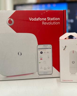 Vodafone station revolution + Internet key