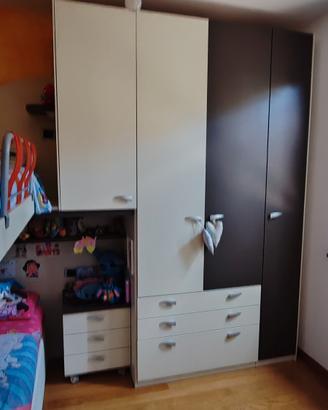 cameretta bambini 2 letti