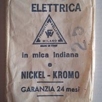 resistenza elettrica ferro da stiro 