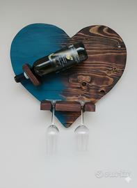 portabottiglie cuore 