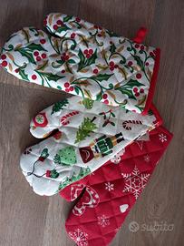 Guantoni da cucina Natalizi 