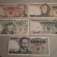banconote bank Polski  (Polonia)