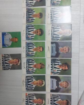 serie completa cartoline Juventus 