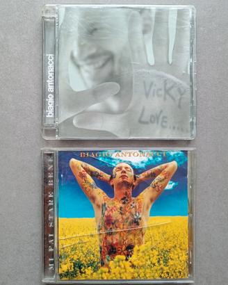2 CD Biagio Antonacci Viky Love + Mi fai stare Ben