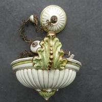 Lampadario a sospensione in ceramica Deruta