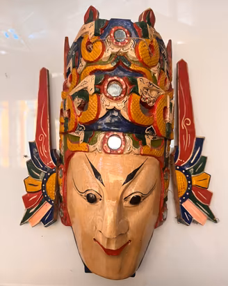 Maschera del teatro balinese
