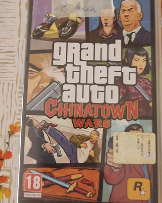 Grand Theft Auto GTA Chinatown Wars Sony PSP 