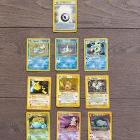 Lotto Carte Pokémon Vintage WOTC Era