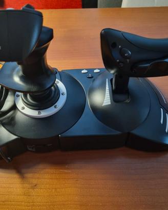 Cloche+pedaliera Thrustmaster T Flight full kit