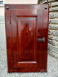 Portina con antina in legno
