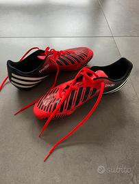 Scarpe calcio Adidas 46 come nuove usate 1 volta