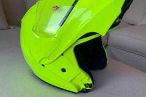 Casco SUOMY D2O Giallo Fluo - XXL Made in italy