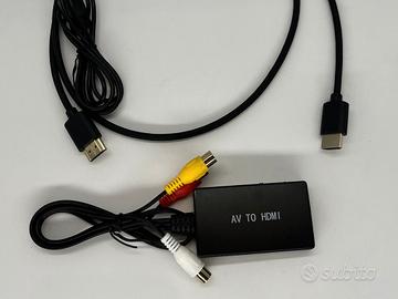Cavo Adattatore Convertitore da AV a HDMI