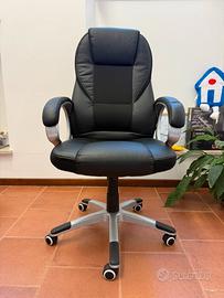 Poltrona direzionale ergonomica da ufficio