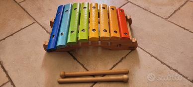 xilofono in legno