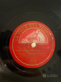 Disco 78 giri fascista Ninna Nanna Grigio Verde