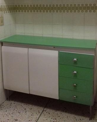 CREDENZA CUCINA in fòrmica VINTAGE ANNI ’60 modern