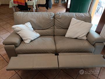 2 divani pelle Poltronesofà 