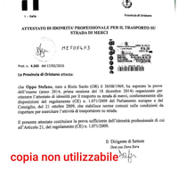 Licenza - abilitazione professionale preposto